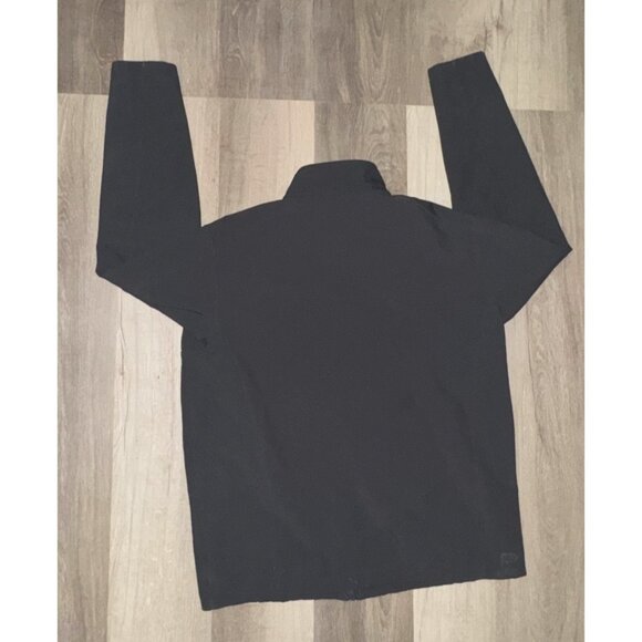 Port Authority Mens Black Zip-Up Jacket XL John De Jong Dairy Logo - Picture 5 of 6